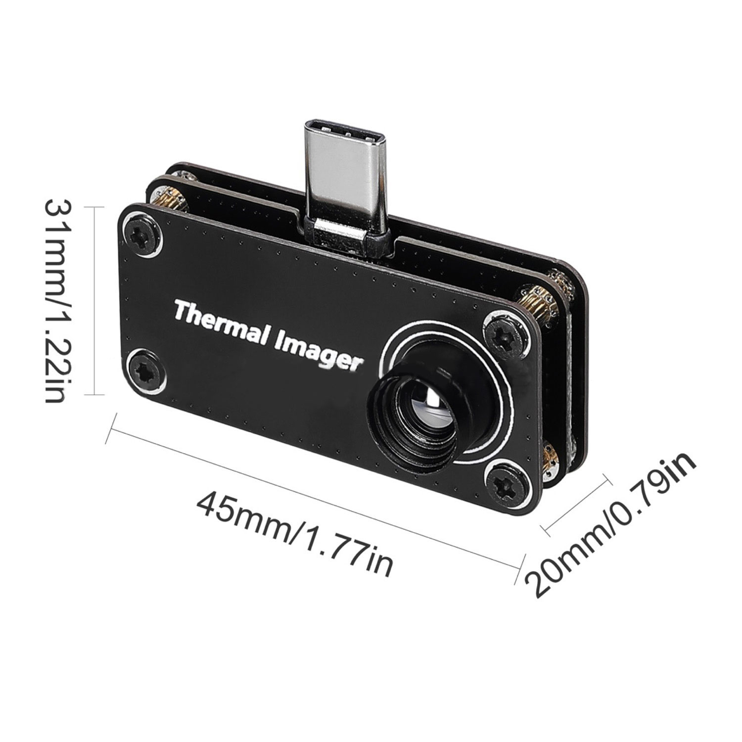 Tiop01 Thermal Camera - Cámara térmica TIOP01 32x32 para teléfono