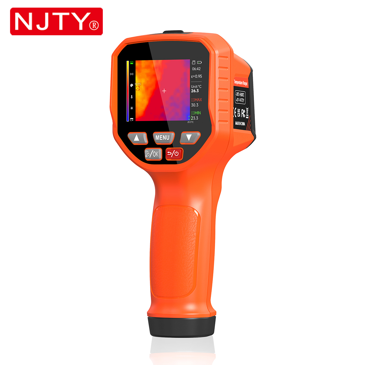 Nf 521 Thermal Imaging Camera - Cámara Termográfica Infrarroja Recargable NJTY SM8