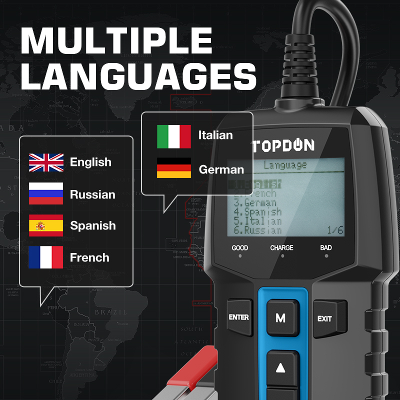 TOPDON BT100 12V probador de b - Topdon Tc001 Thermal Camera reseña y precio