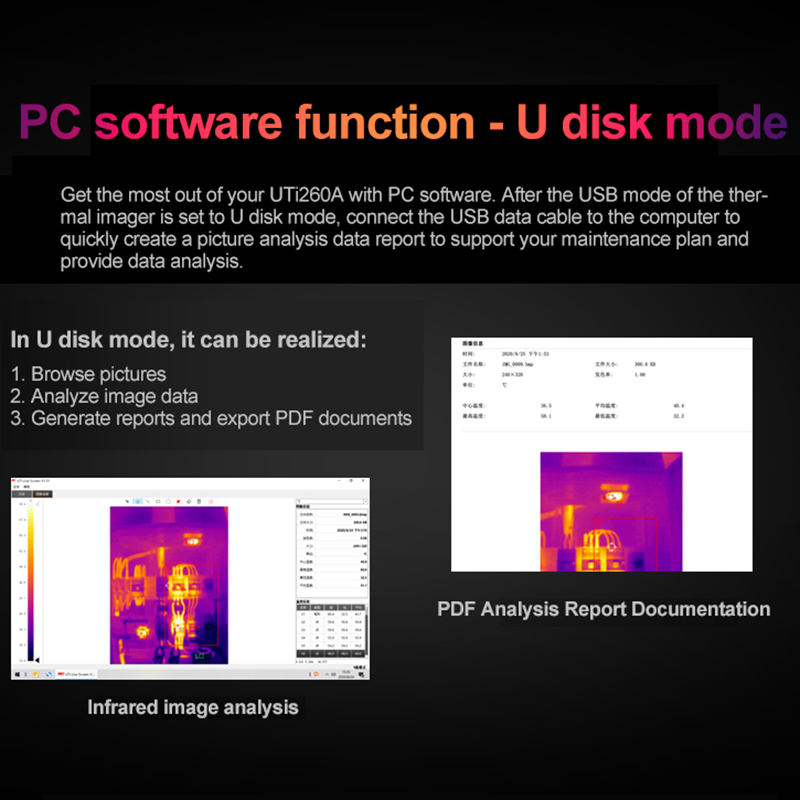 Cámara de imagen térmica UNI-T - Thermal Imaging Camera 256X192 reseña y precio