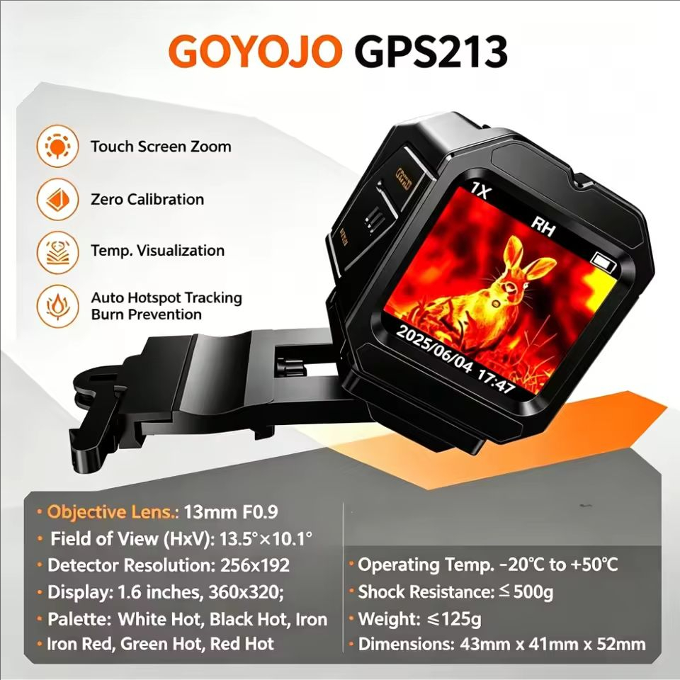 GOYOJO Mini Cámara Termográfic - Thermal Imaging Camera 256X192 reseña y precio
