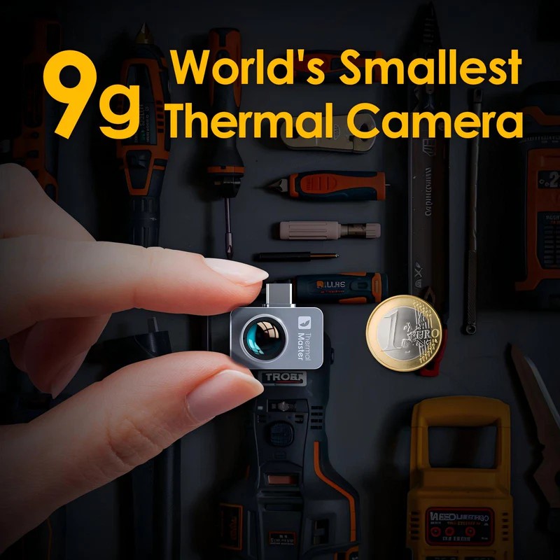 Cámara térmica InfiRay P2 Pro, - Infiray P2 Pro Macro Lens reseña y precio