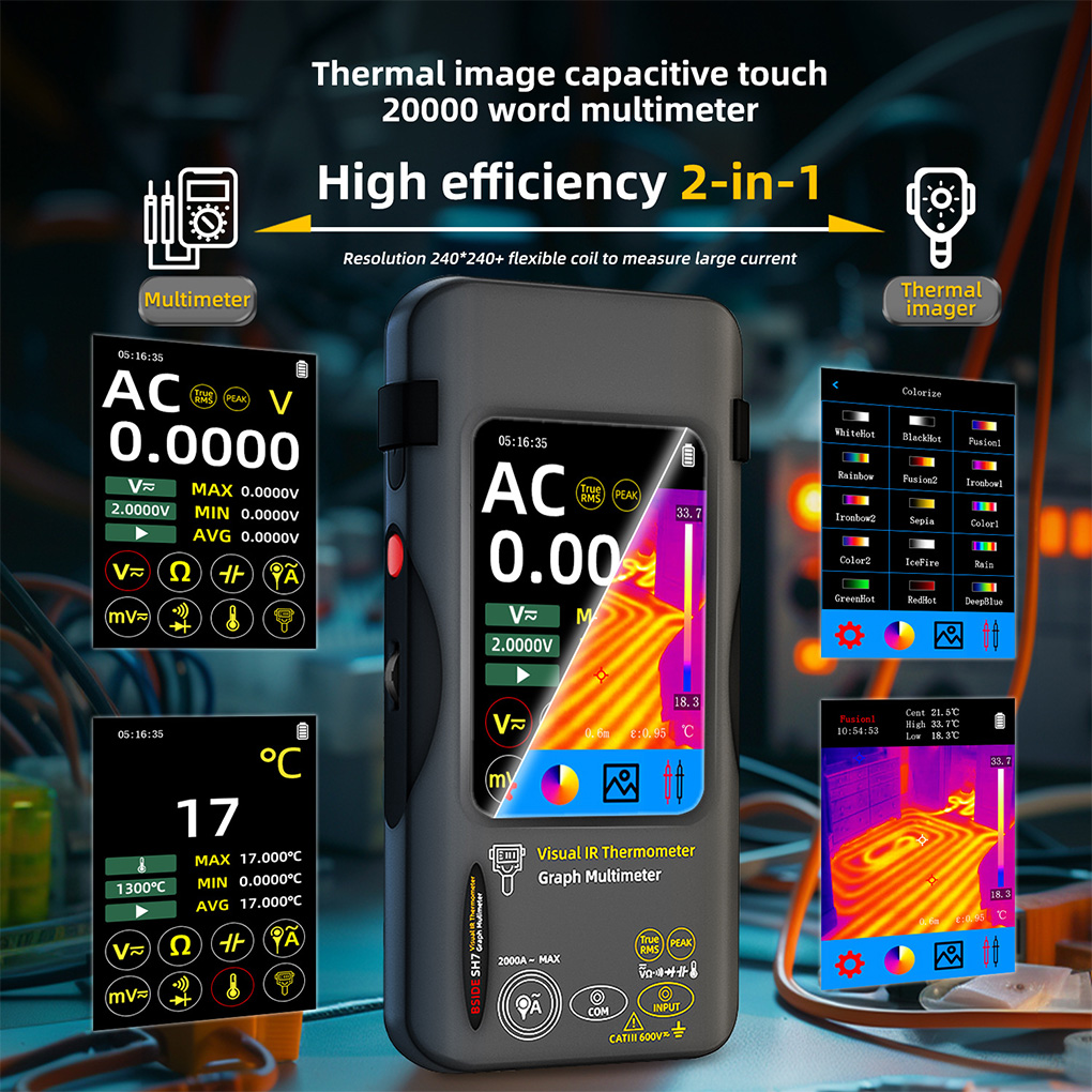 Cámara termográfica SH7 320x32 - Nf 521 Thermal Imaging Camera reseña y precio