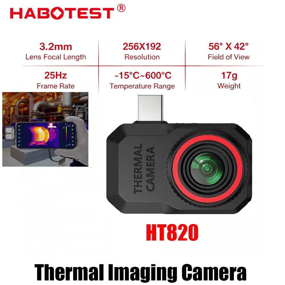Nueva Cámara Termográfica para - Thermal Imaging Camera 256X192 reseña y precio