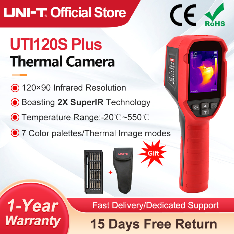 Cámara termográfica UNI-T UTI1 - Nf 521 Thermal Imaging Camera reseña y precio