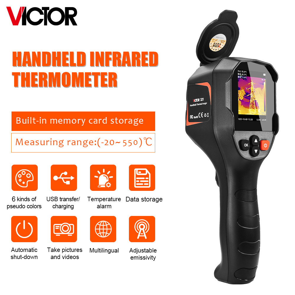 Cámara Termográfica Infrarroja - Nf 521 Thermal Imaging Camera reseña y precio