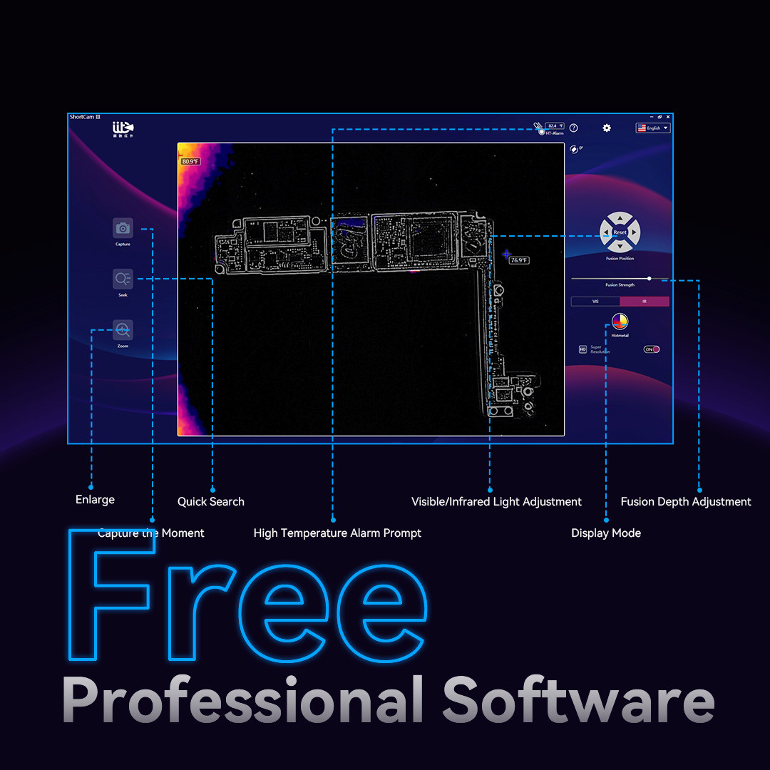 LANGCHI 6th Shortcam Lite inst - Shortcam Thermal Imaging Pcb reseña y precio
