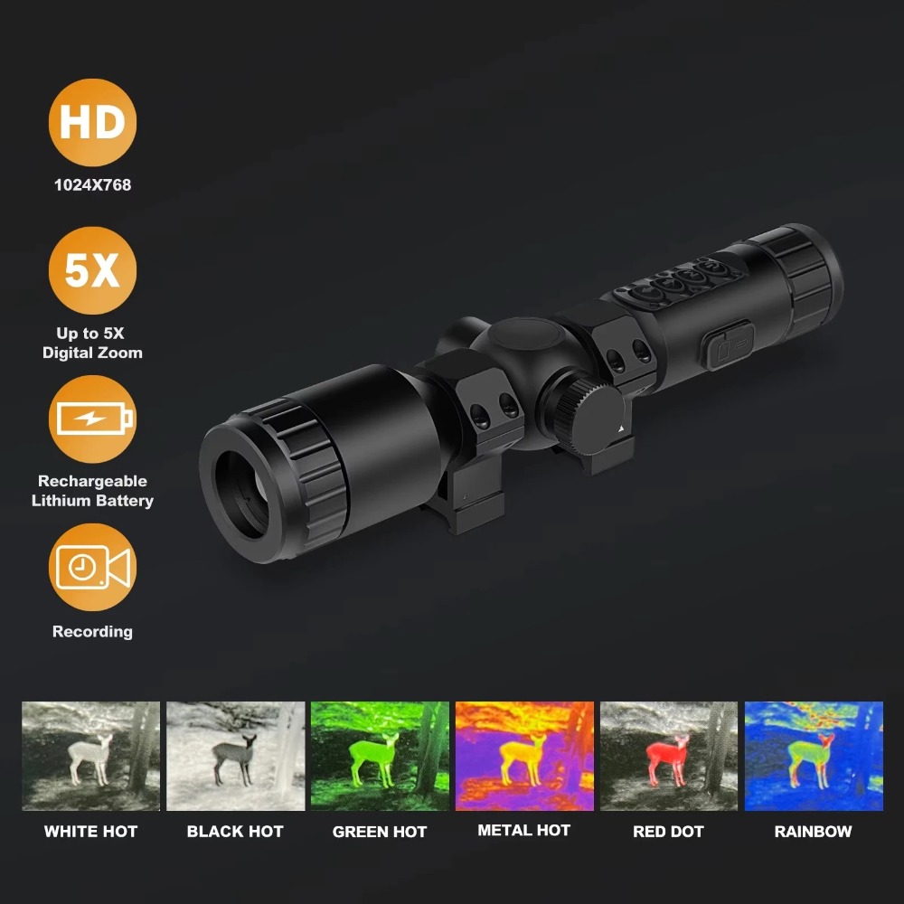 2x-5x TGS300 1024x768 2-5x Mul - Thermal Scope Night Vision Monocular reseña y precio