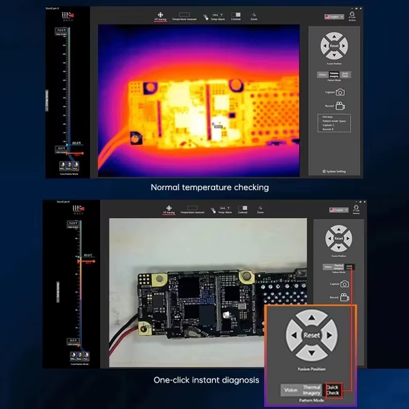 Cámara de Imagen Térmica Infra - Shortcam Thermal Imaging Pcb reseña y precio
