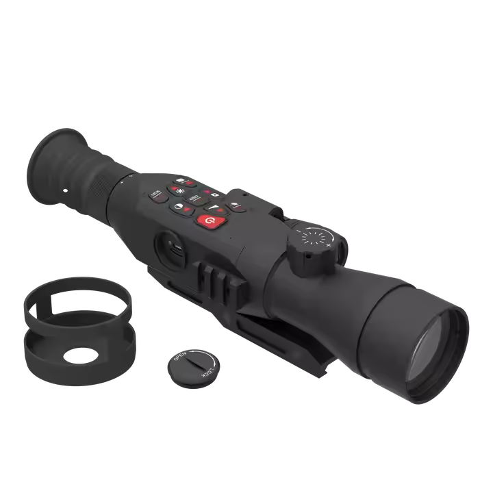 1-4x NVE-E53 alcance de visión - Hunting Thermal Imaging Scope reseña y precio