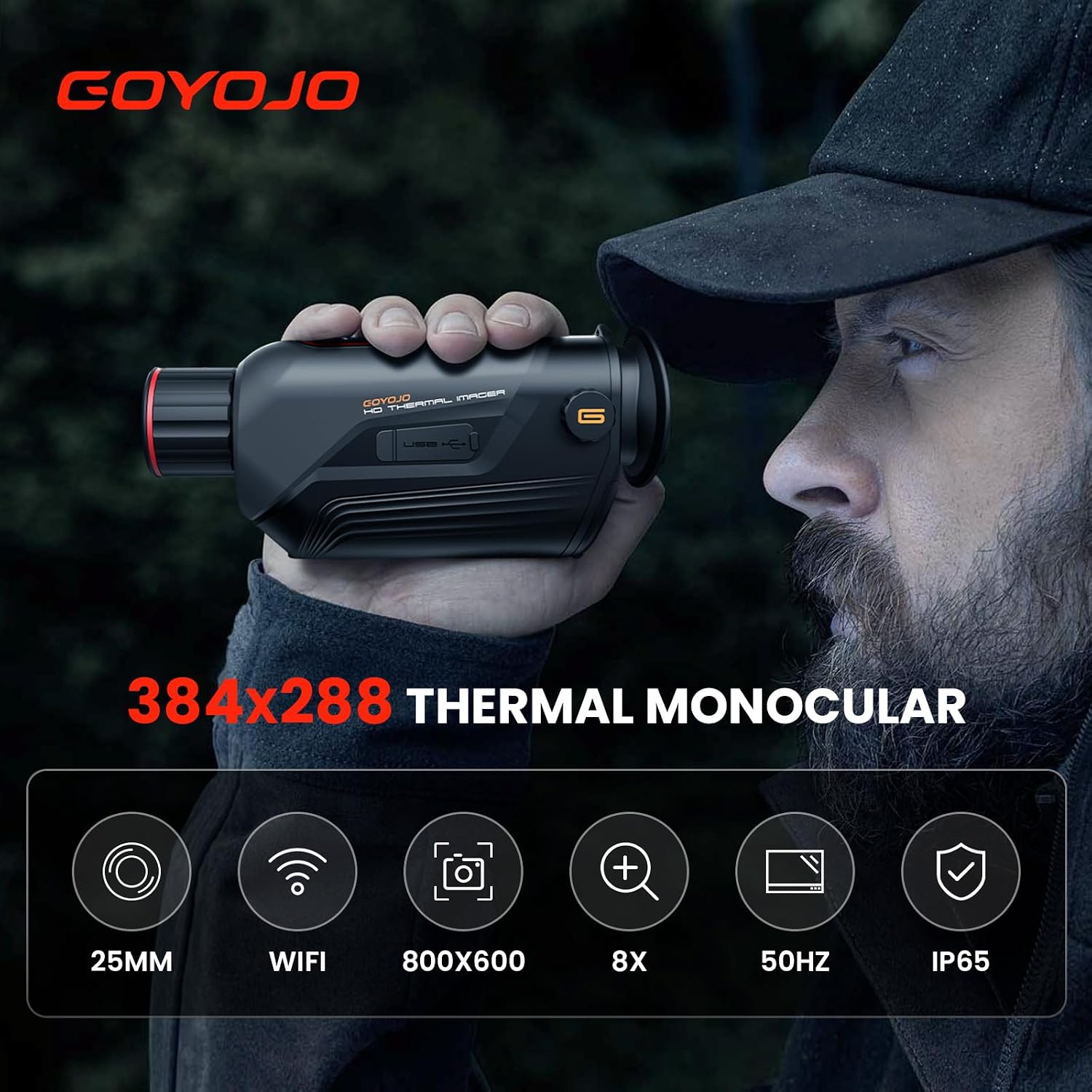 Monocular de Imagen Térmica GO - Hunting Thermal Imaging Scope reseña y precio