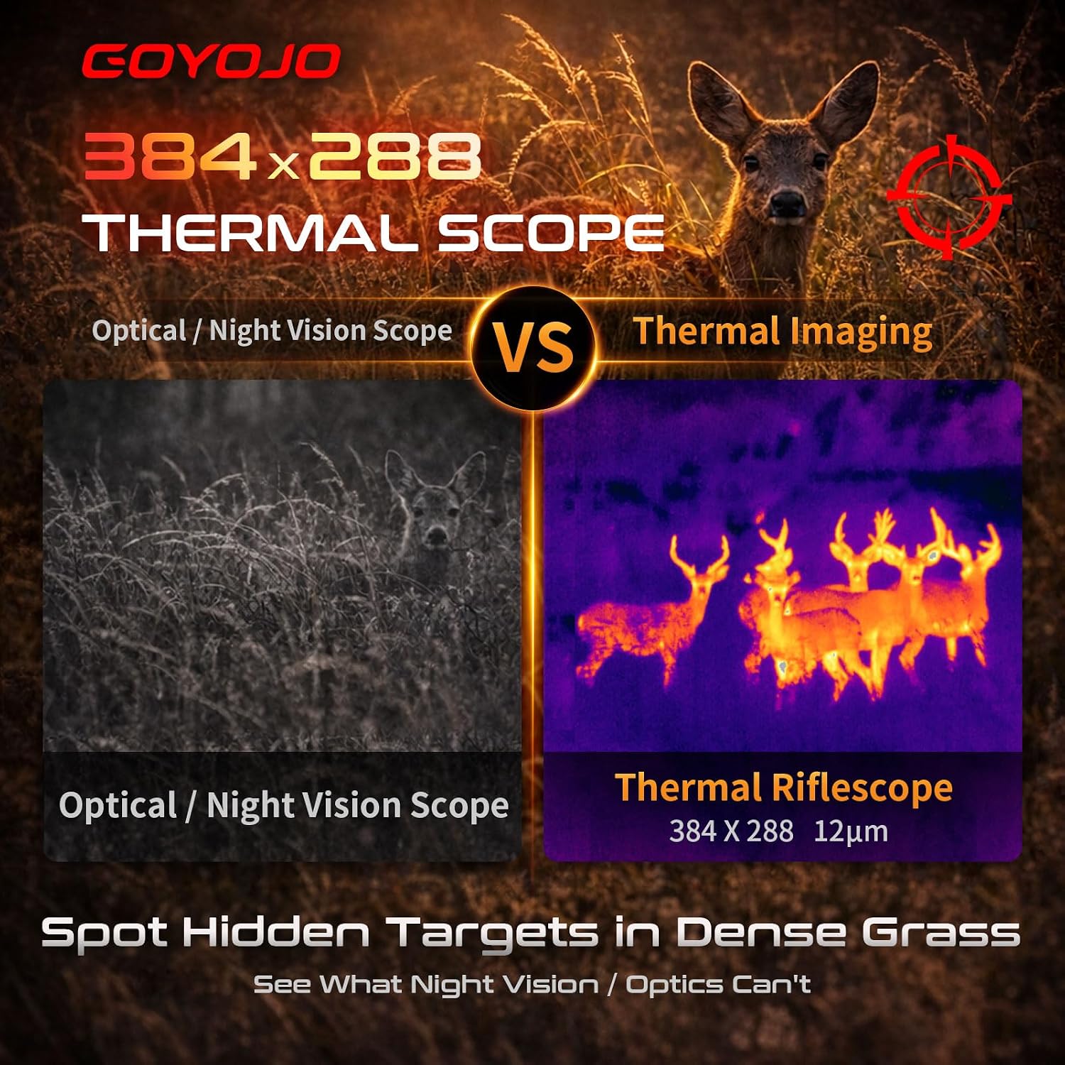 Monocular de Imagen Térmica GO - Hunting Thermal Imaging Scope reseña y precio