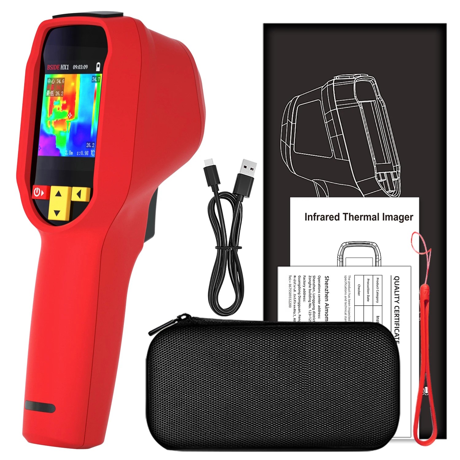 Cámara Termográfica BSIDE HX1  - Thermal Imager Pcb Repair reseña y precio