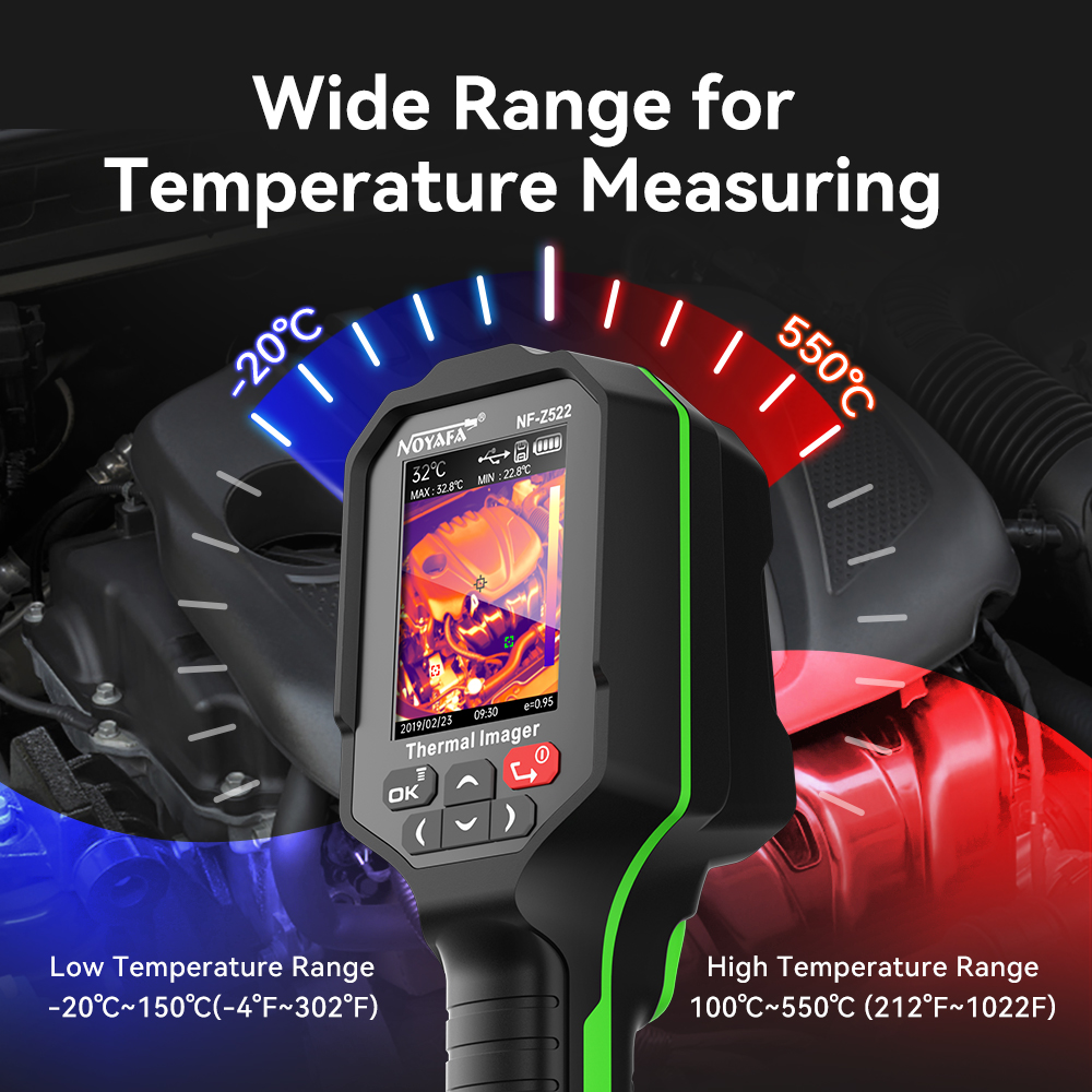 Cámara Termográfica Industrial - Nf 521 Thermal Imaging Camera reseña y precio