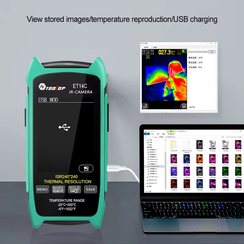 TOOLTOP ET14C cámara termográf - Nf 521 Thermal Imaging Camera reseña y precio
