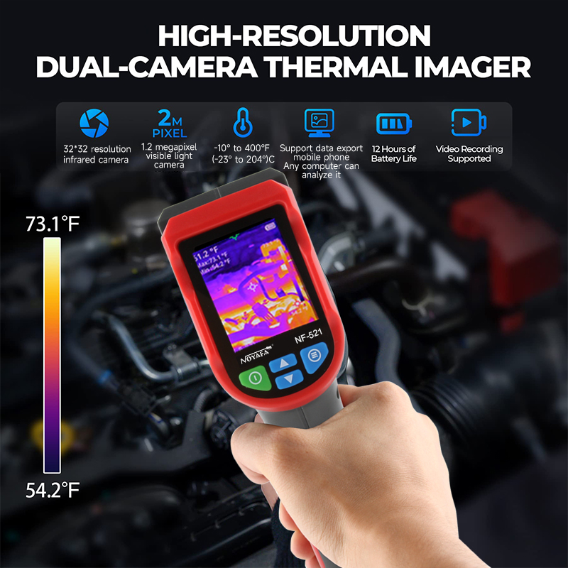 Cámara termográfica profesiona - Nf 521 Thermal Imaging Camera reseña y precio