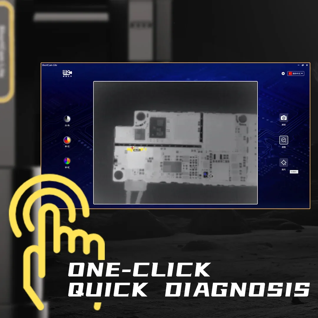 4th Shortcam Lite: instrumento - Shortcam Thermal Imaging Pcb reseña y precio