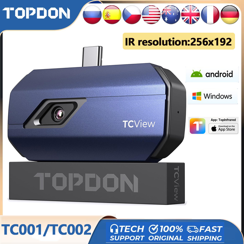 Cámara Térmica TOPDON TC001/TC - Topdon Tc001 Thermal Camera reseña y precio