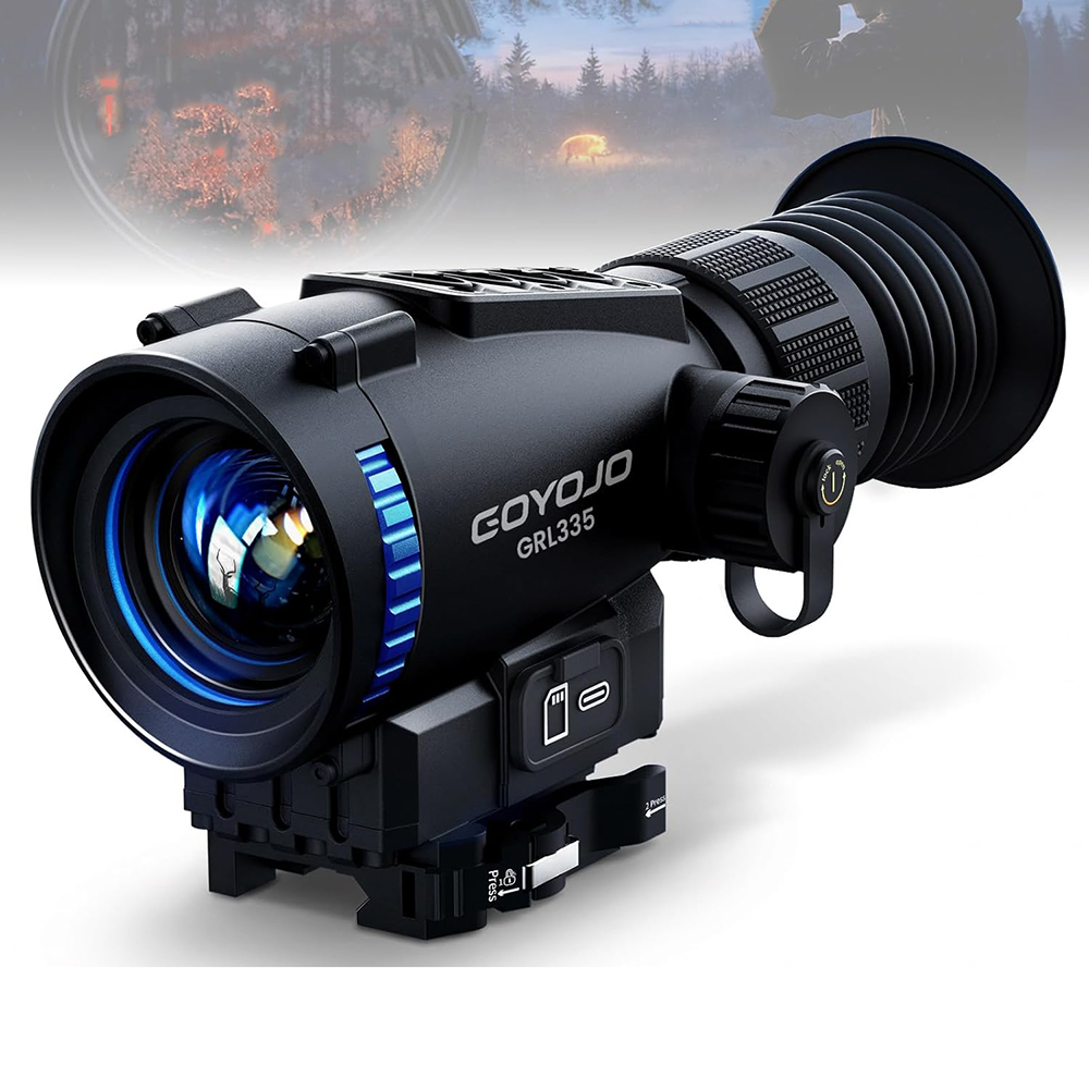 Mira térmica GOYOJO 384x288 co - Hunting Thermal Imaging Scope reseña y precio